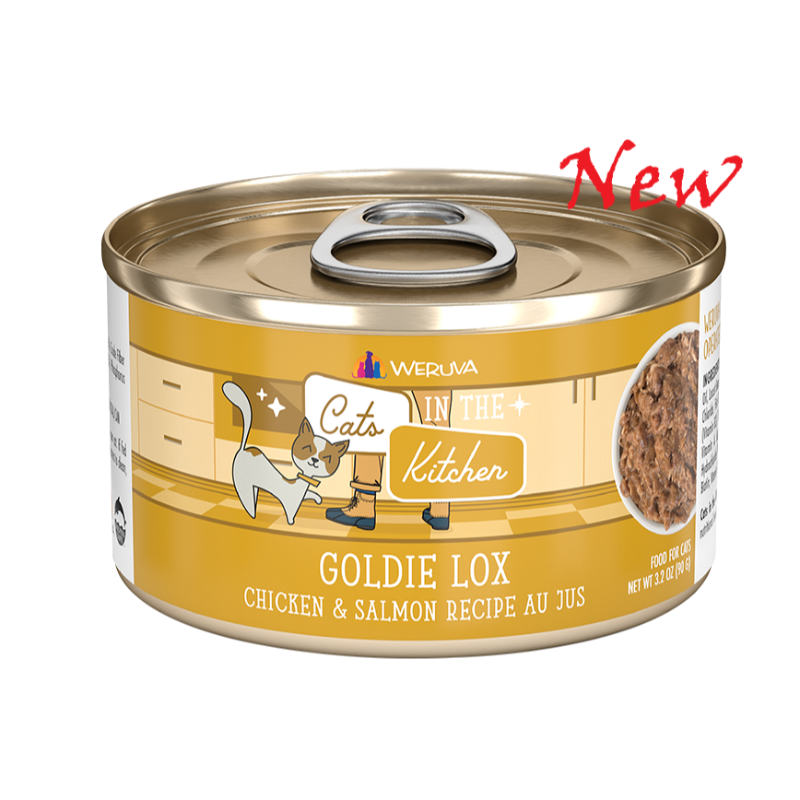 Cats in the Kitchen Goldie Lox for Cat Canned 90g  (New Pack) 1046