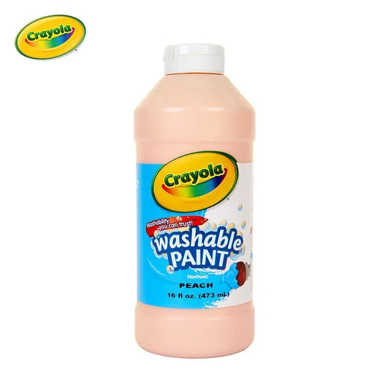 儿童可水洗儿童颜料美术绘画涂鸦手指画桶装颜料