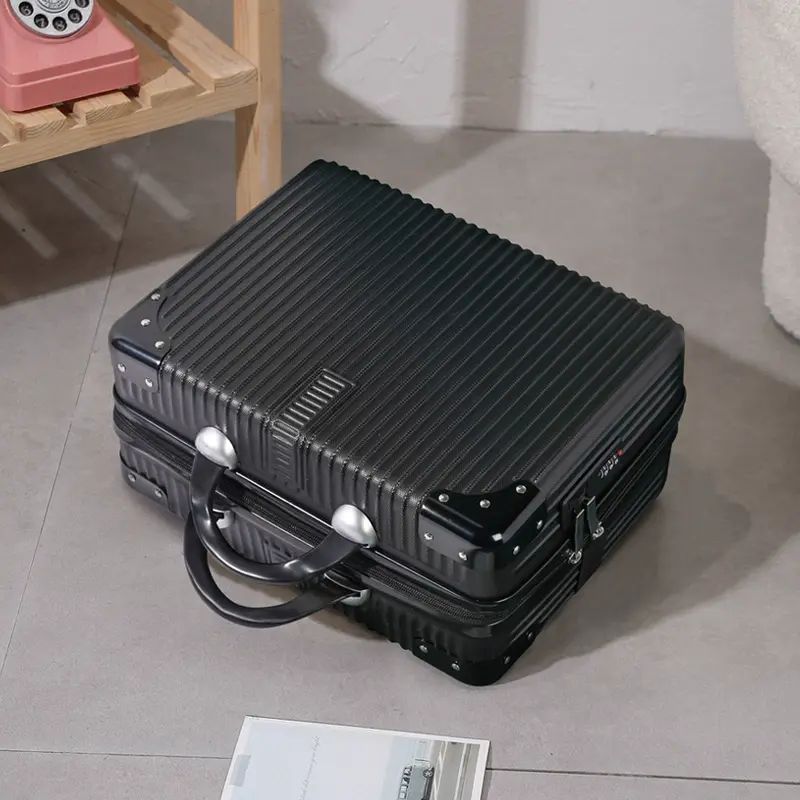 14寸手提行李箱女小型密码箱新款便携皮箱迷你收纳箱化妆包16寸