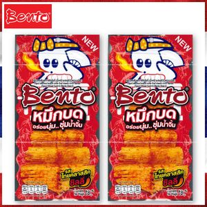 Bento 惹味辣魷魚(泰式經典辣味) 18克 x 2包