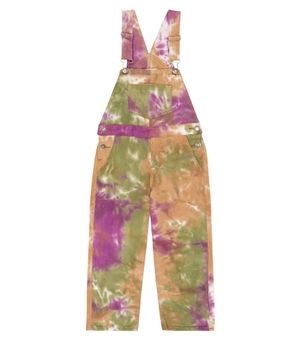 Molo Aer tie-dye denim overalls