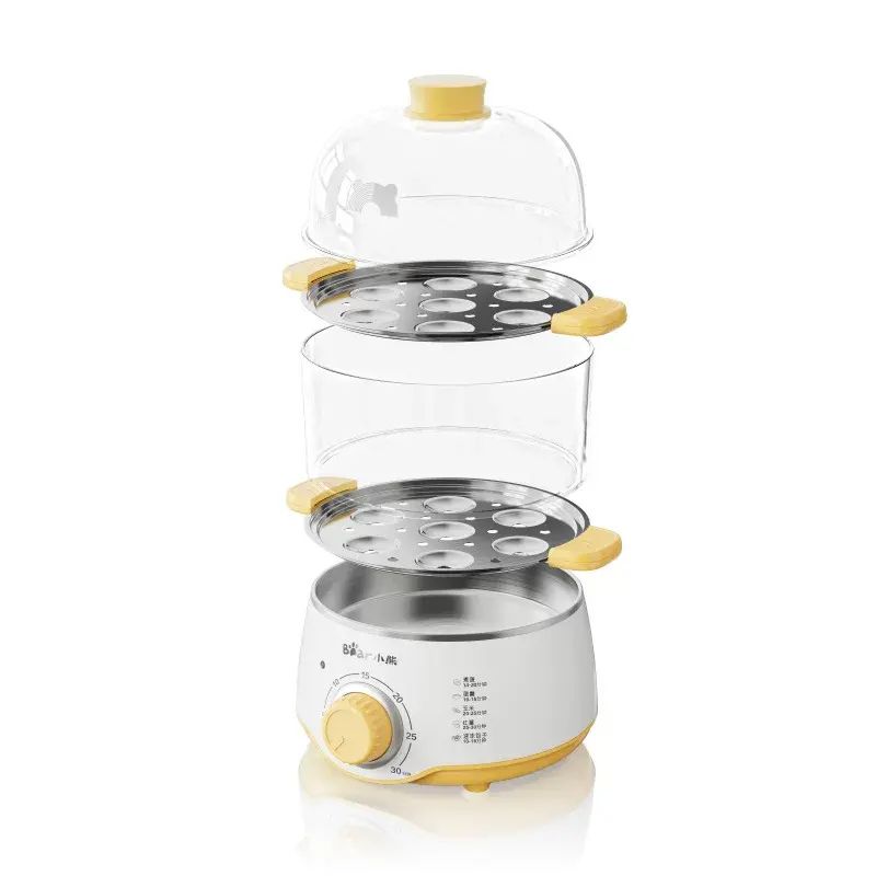 Bear Egg Cooker ZDQ-C14F3 Auto Off Double Layer Dorm