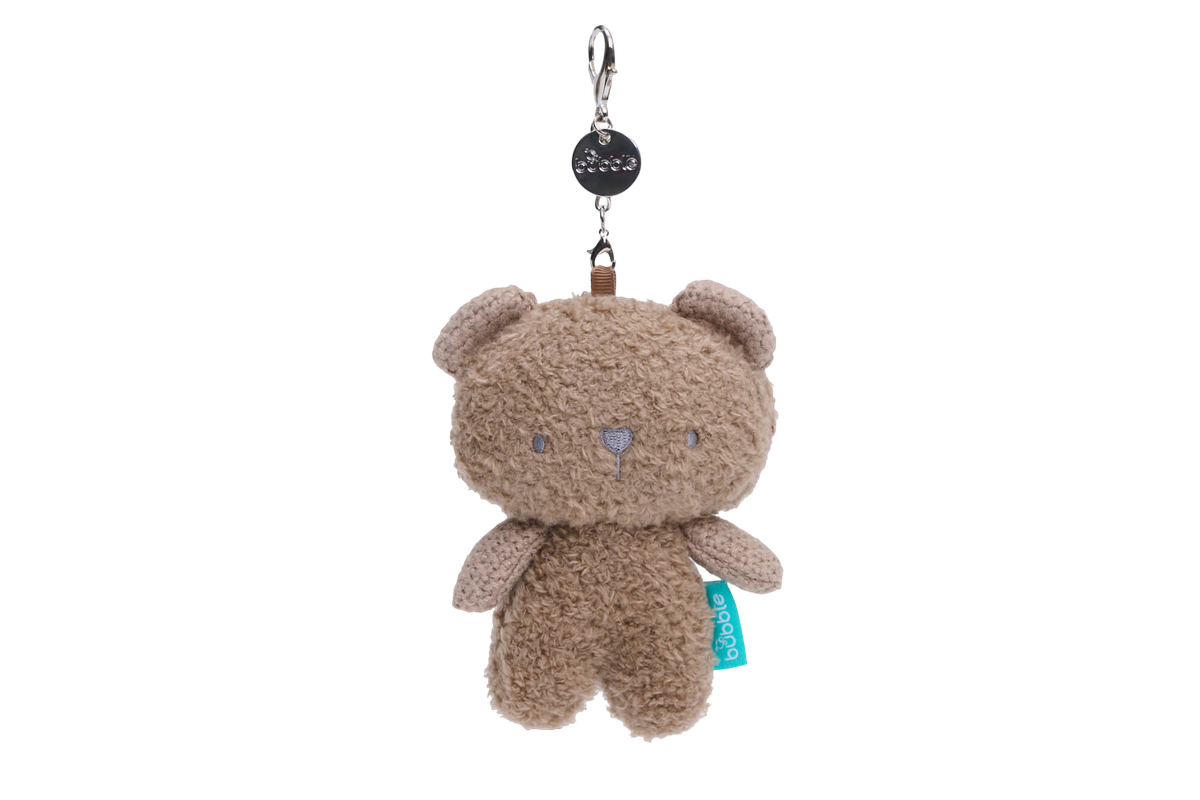 Mini Bubble Buddy Keychain - Beanie the Bear 