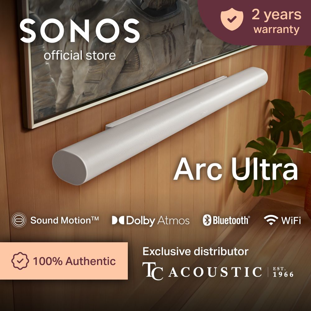 Sonos Arc Ultra 9.1.4 Soundbar with Dolby Atmos