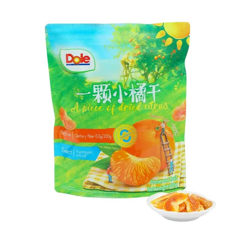 山姆會員店Member's Mark都樂dole一顆小橘幹500g橘子幹酸甜口水果乾蜜餞平行進口