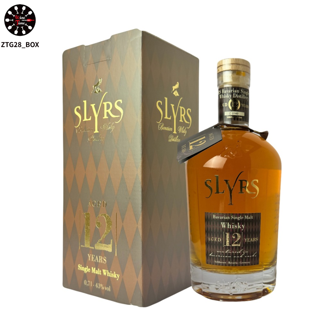 SLYRS Single Malt Whisky Aged 12 Years 43%vol