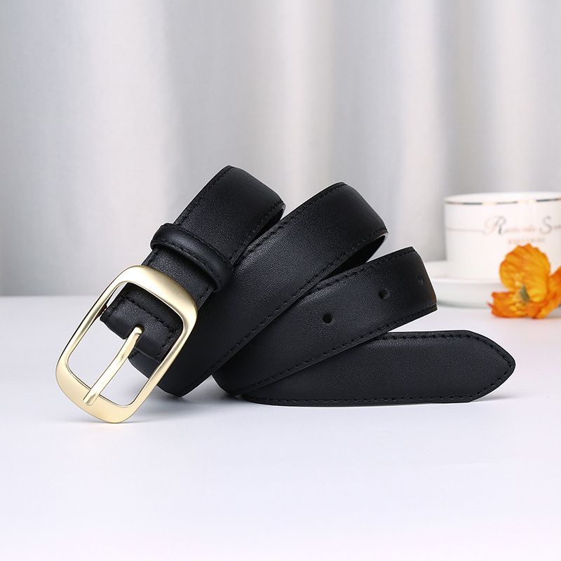 新款女士皮帶搭配牛仔褲腰帶潮流時尚皮帶女ins風日韓百搭款