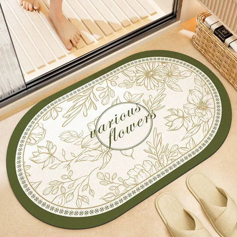 地墊吸水軟墊浴室進門墊子防滑腳墊家用廁所門口衛浴速幹地毯