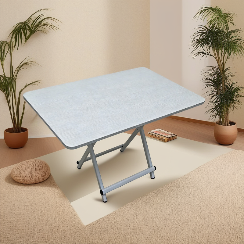Foldable Travel Table, Portable Table, Outdoor and Home Small Dining Table with Handle, Space-Saving