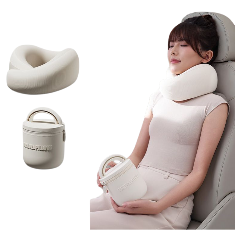 睡洞旅行枕飛機睡覺坐高鐵頸枕護頸脖枕頭枕便攜u型枕