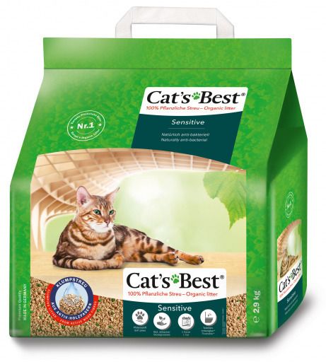 German active antibacterial and deodorant wooden cat litter 2.9kg high water absorption deodorizing