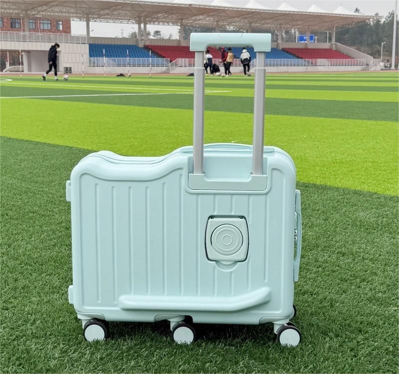 Children's riding suitcase | Travel trolley case | Cabin suitcase 20 inches [Parallel import]