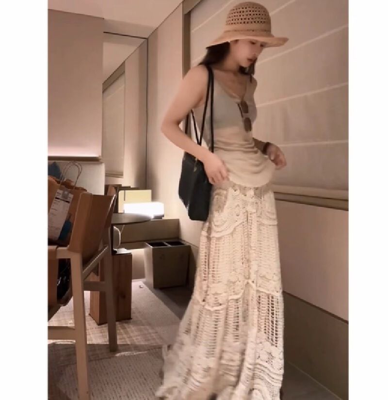 2026 Spring New Arrival Women's High-End  Slim-Fit  All-Match  Thin Sleeveless Top with a Designer-