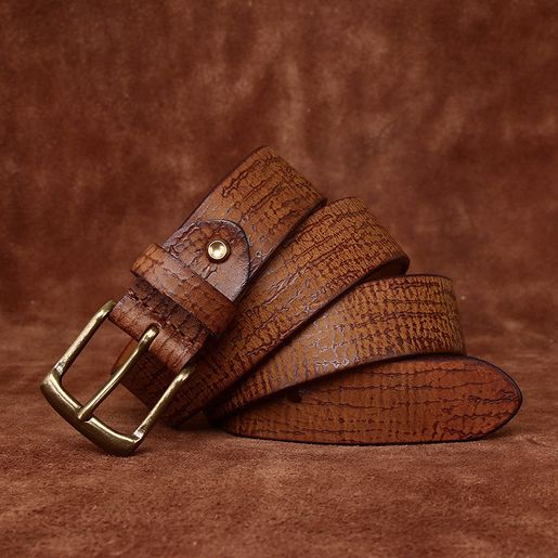 pure leather belt for men