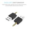For iPod shuffle 3rd / 2nd USB Data Dock Charger Adapter, Length: 4.6cm (Magenta)