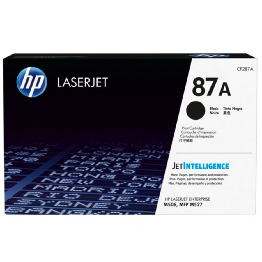 87A Black Original LaserJet Toner Cartridge, CF287A Parallel import