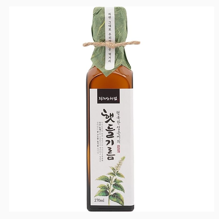 Korean 100% Top pure Premium Perilla Oil 270ml parallel import Use By: 05 Feb 2027 or after
