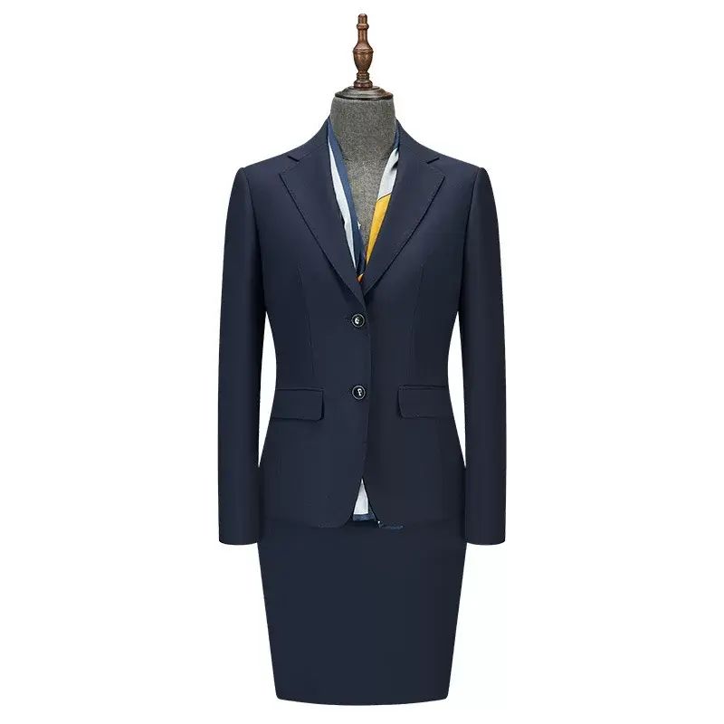 竹纖維西服套裝天絲女裝商務正裝女士夏裝工作職業裝百搭優雅白領