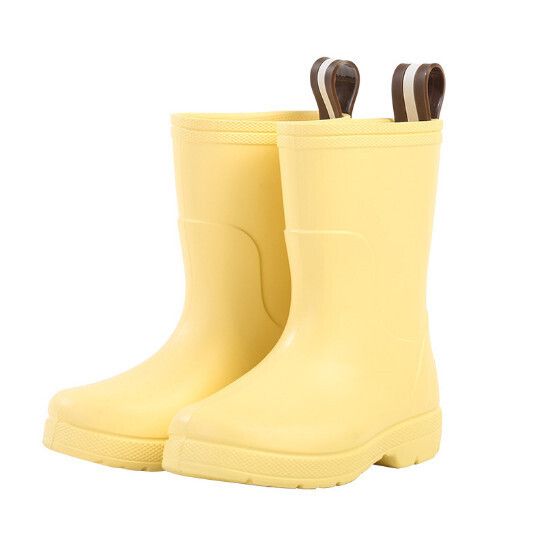 兒童雨鞋【黃色】尺碼【內長14cm-內長20cm】【下單後請聯絡客服確認發貨尺碼】#F040051014
