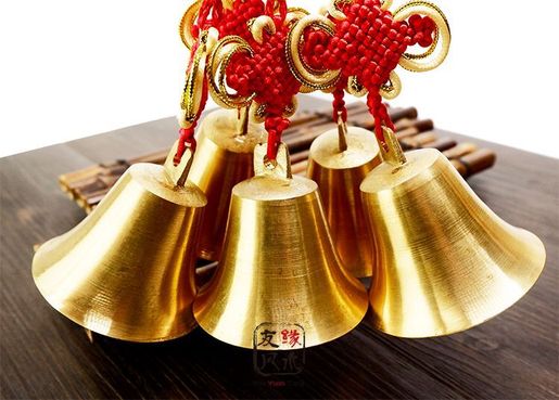 A1 | (銅鈴款) 招財避邪化煞銅鈴家居風水擋煞轉運掛飾化五黃煞保平安擋