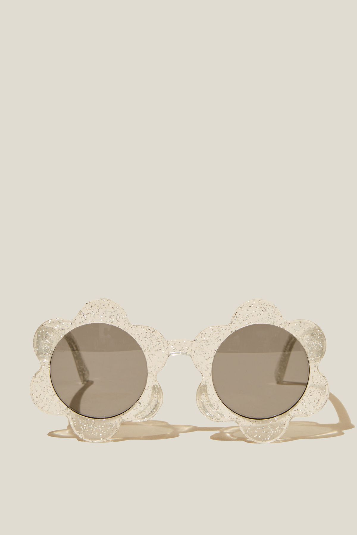 Cotton On Kids - Kids Daisy Sunglasses - Silver glitter