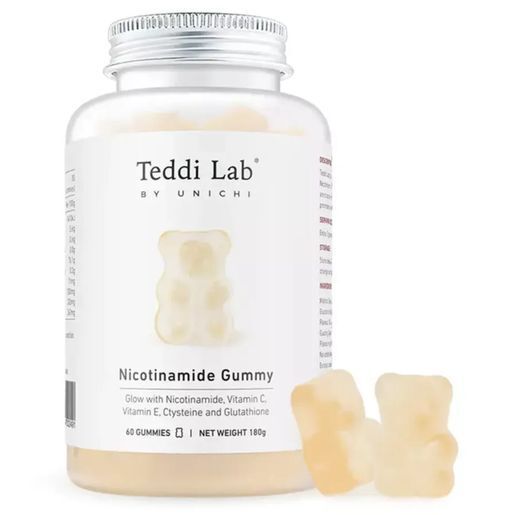 Teddi Lab Nicotinamide Gummy Jasmine & Grapefruit flavour 60 Gummies