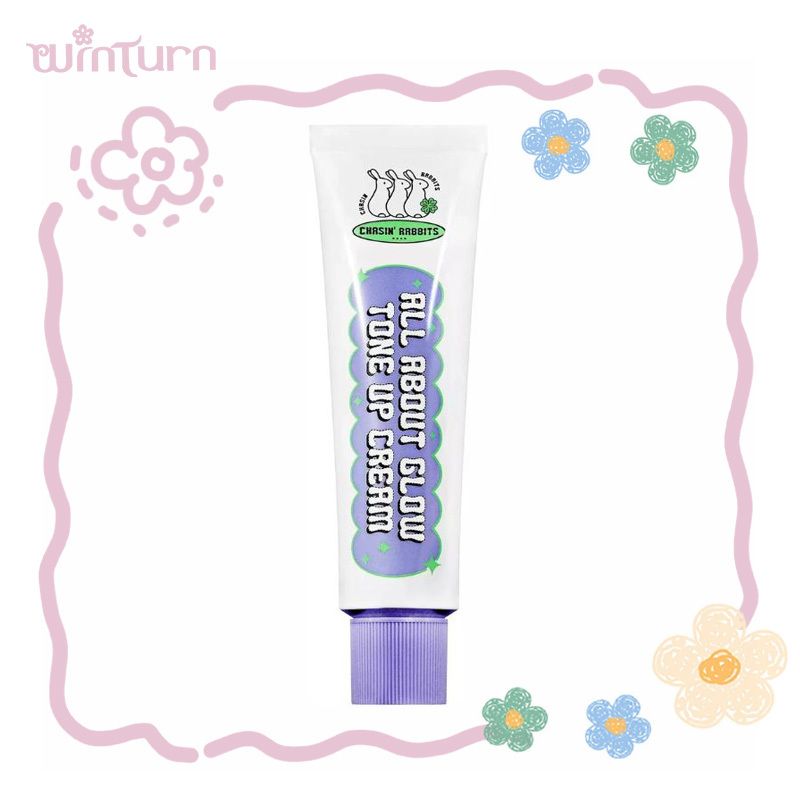 CHASIN' RABBITS All About Glow Tone Up Cream 50ml【Parallel Import】