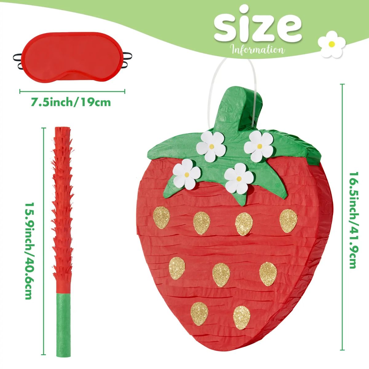 HK水果主题皮纳塔儿童生日派对用品聚会游戏砸糖玩具pinata道具