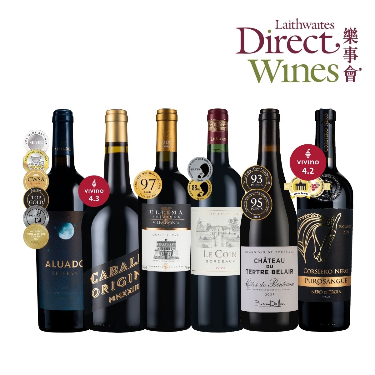 50% OFF European Reds 6btl