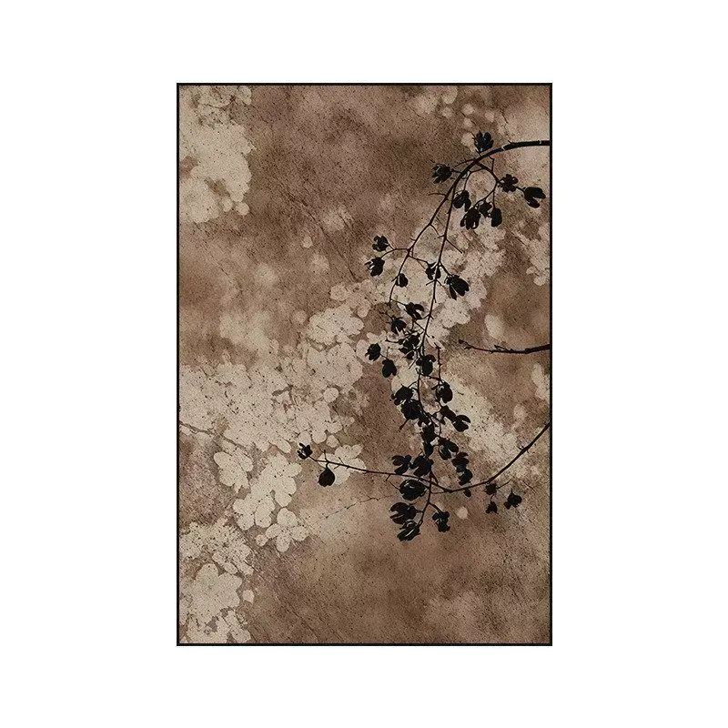 侘寂风肌理艺术装饰画客厅背景墙壁画挂画茶室民宿玄关入户高级