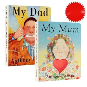 My Dad My Mum My Dad My Mum Two 2 Volumes of Cardboard Books English Original Picture Book Anthony B