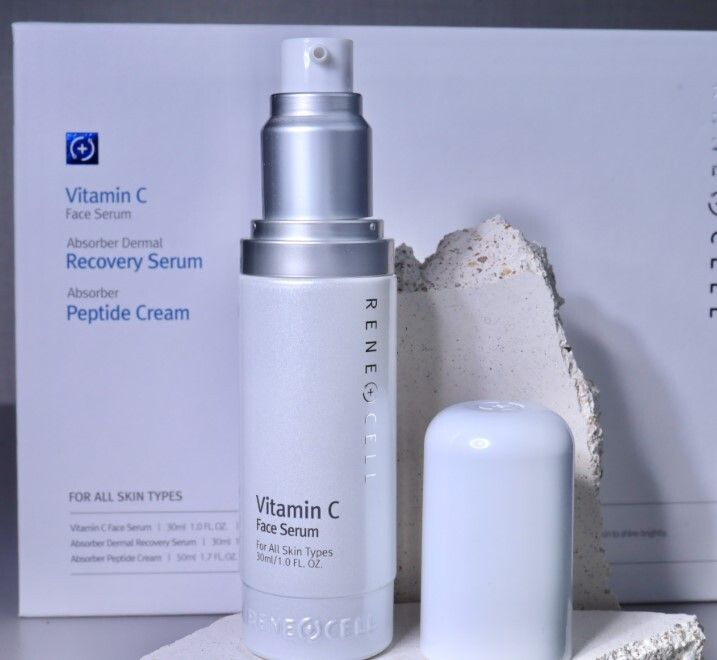 Rene Cell | Vitamin C Set – Vitamin C Face Serum 30ml + Absorber
