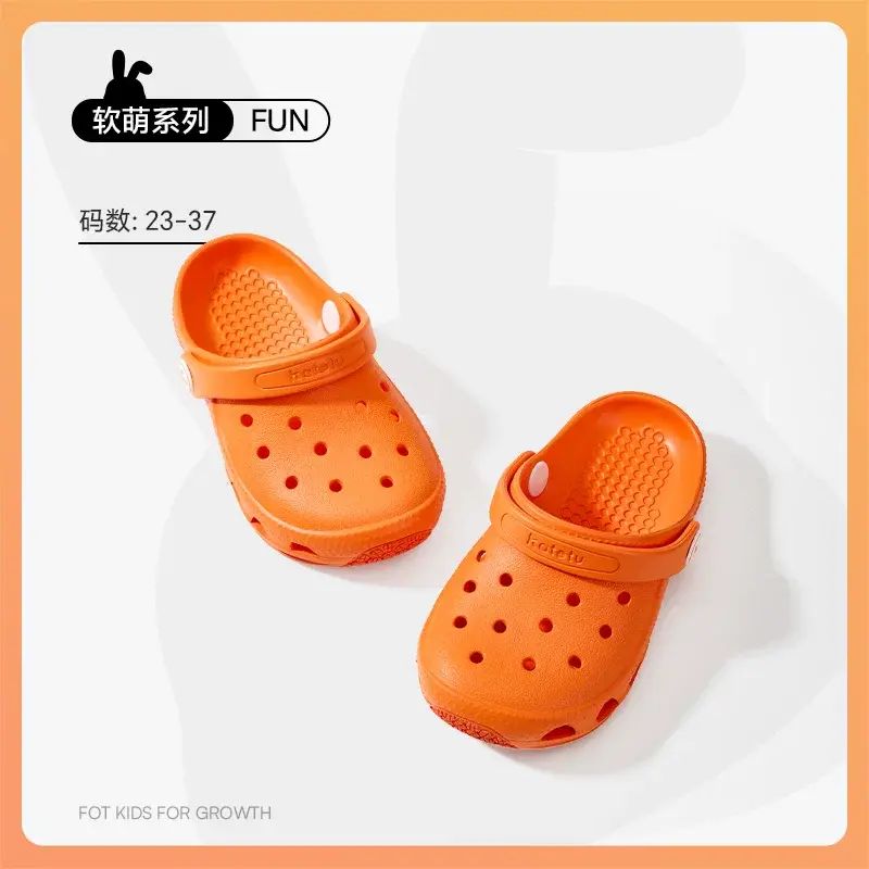 Carter Rabbit children's shoes  children's sandals  summer hole shoes  non-slip and w-Inner length 