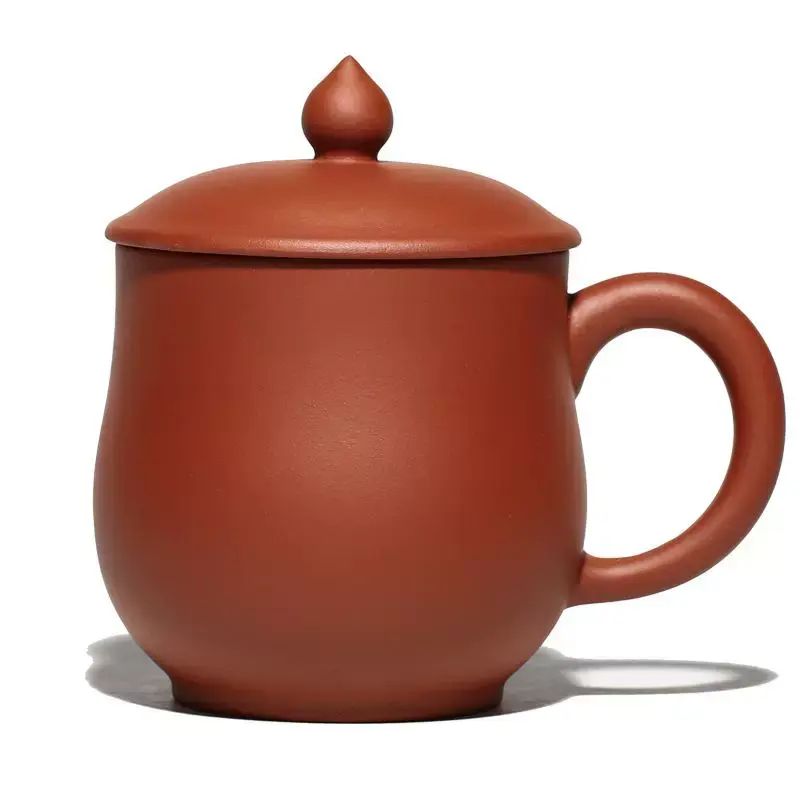 笑櫻紫砂杯批發 原礦紅泥蓋杯廠家 禮品刻字廣告加印茶杯茶具套裝