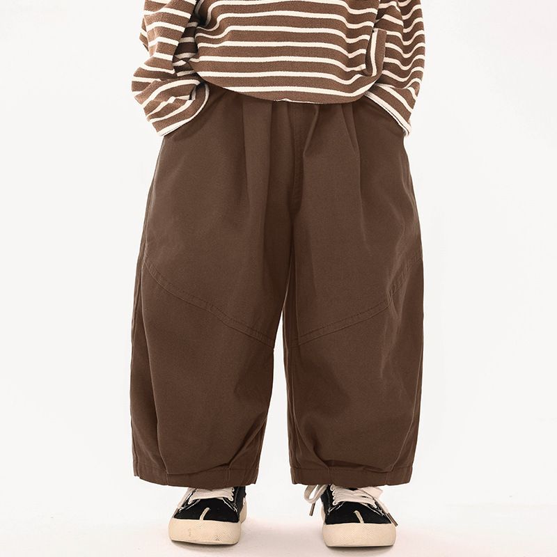 童装男童裤子秋装儿童新款春秋休闲裤中小童宽松哈伦裤长裤