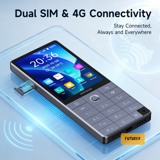 Qin F25 國際版｜Android 14 實體鍵盤手機｜6GB+128GB｜雙卡4G｜長