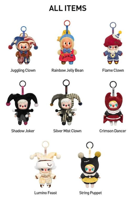 POP MART | 原封未開盒Labubu THE MONSTERS 小丑WHY SO SERIOUS SERIES