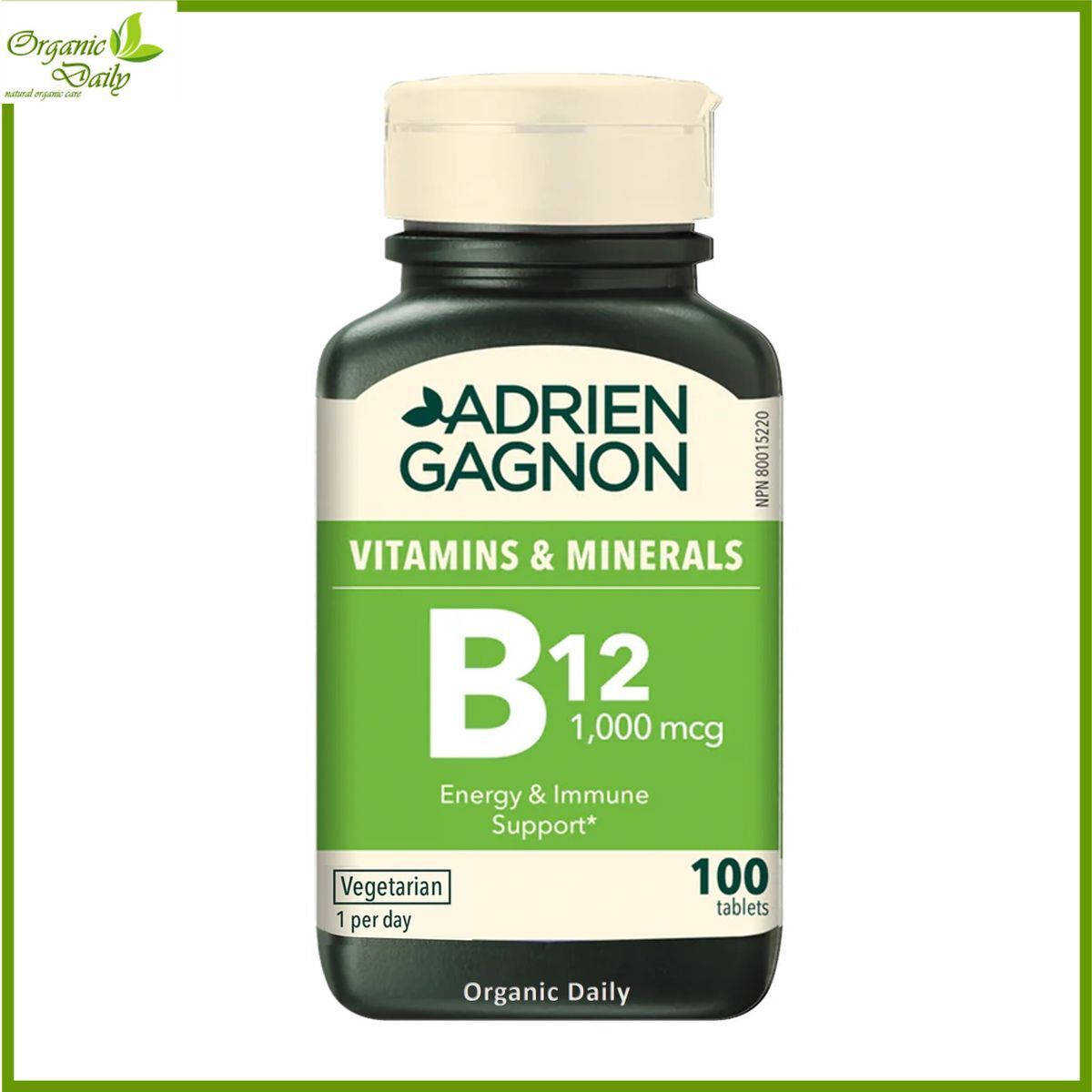 Vitamin B12 Prolonged Release (1000mcg) 100 tablets (RANDOM Packing) [Parallel Goods]