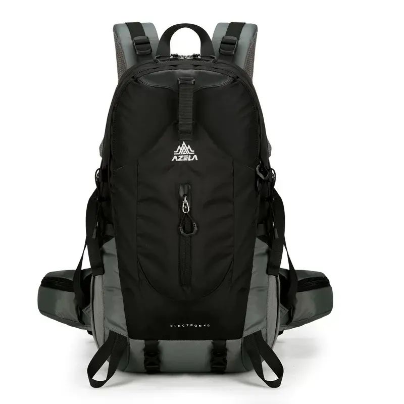 户外徒步登山包大容量新款运动防泼水双肩背包爬山露营收纳旅行包