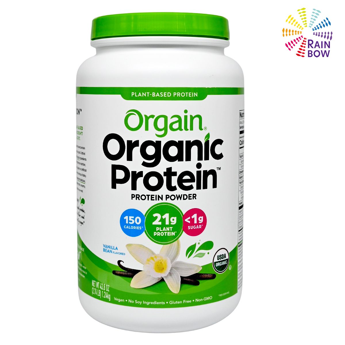 Orgain | Organic 21g Plant-Based Protein Powder [Vanilla] 1.24kg BBF ...