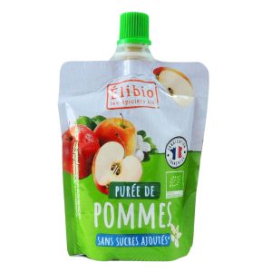 Free Gift - French Organic Apple Puree with No Added Sugar Squeeze Pouch(90G) BBD(D/M/Y):06/10/2026 
