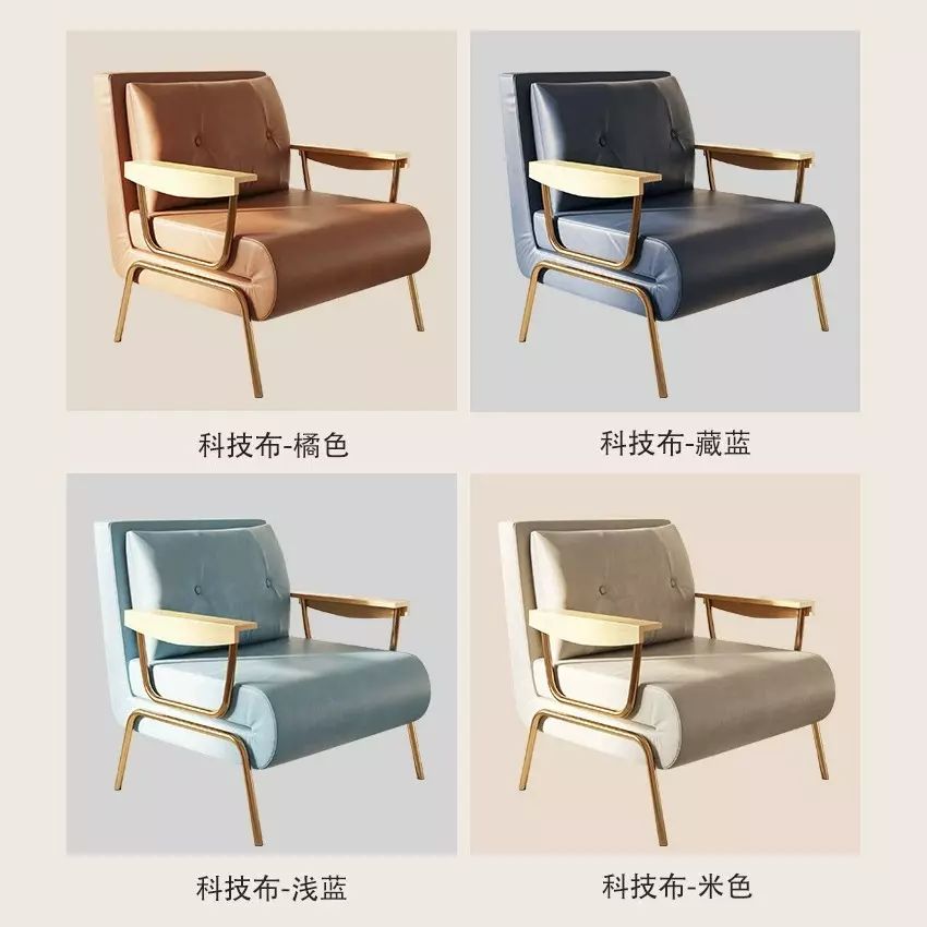 北欧折叠沙发床两用单人小户型办公室午休午睡折叠床科技布