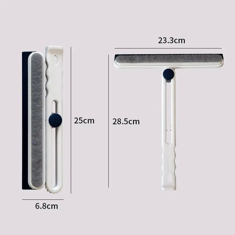 The foldable sponge wiper is here! The rotating design flexibly adapts to various angles.