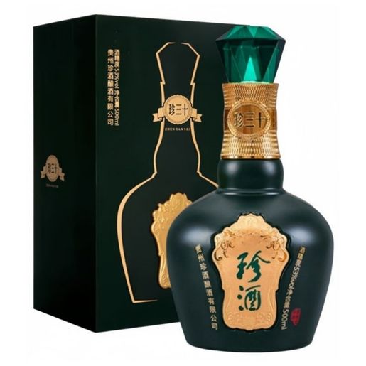 珍酒| 珍三十中國貴州醬香型白酒53%ABV (500ml) | HKTVmall 香港