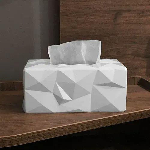 European and American ins tissue box paper box melamine home hotel living room creative coffee tabl