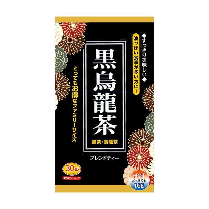 Japanese Black Oolong Tea 30 Tea Bags / Cold or Hot Drink / Best before:2027-06-30