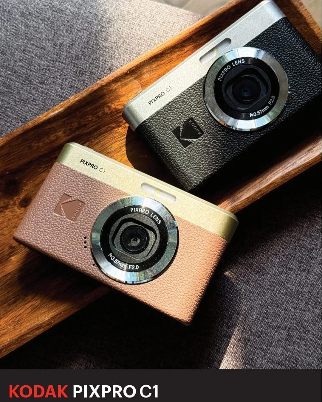 KODAK PIXPRO C1 BN ブラウン色 KODAK PIXPRO コンパクトデジタルカメラ CLASSIC SERIES
