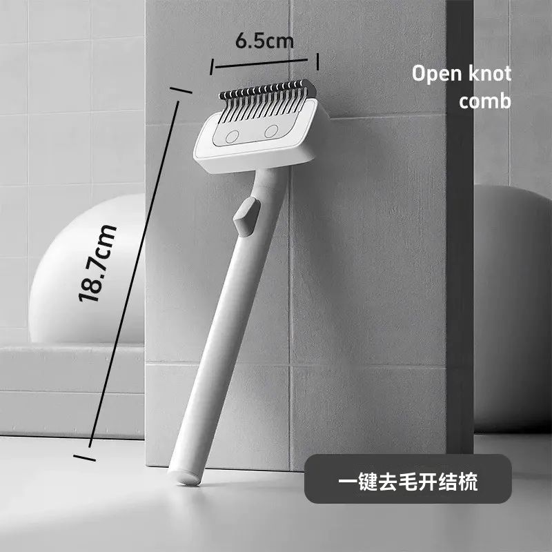 Pet combs are specially designed for cats and dogs. Cat detangling combs can remove hair knots.