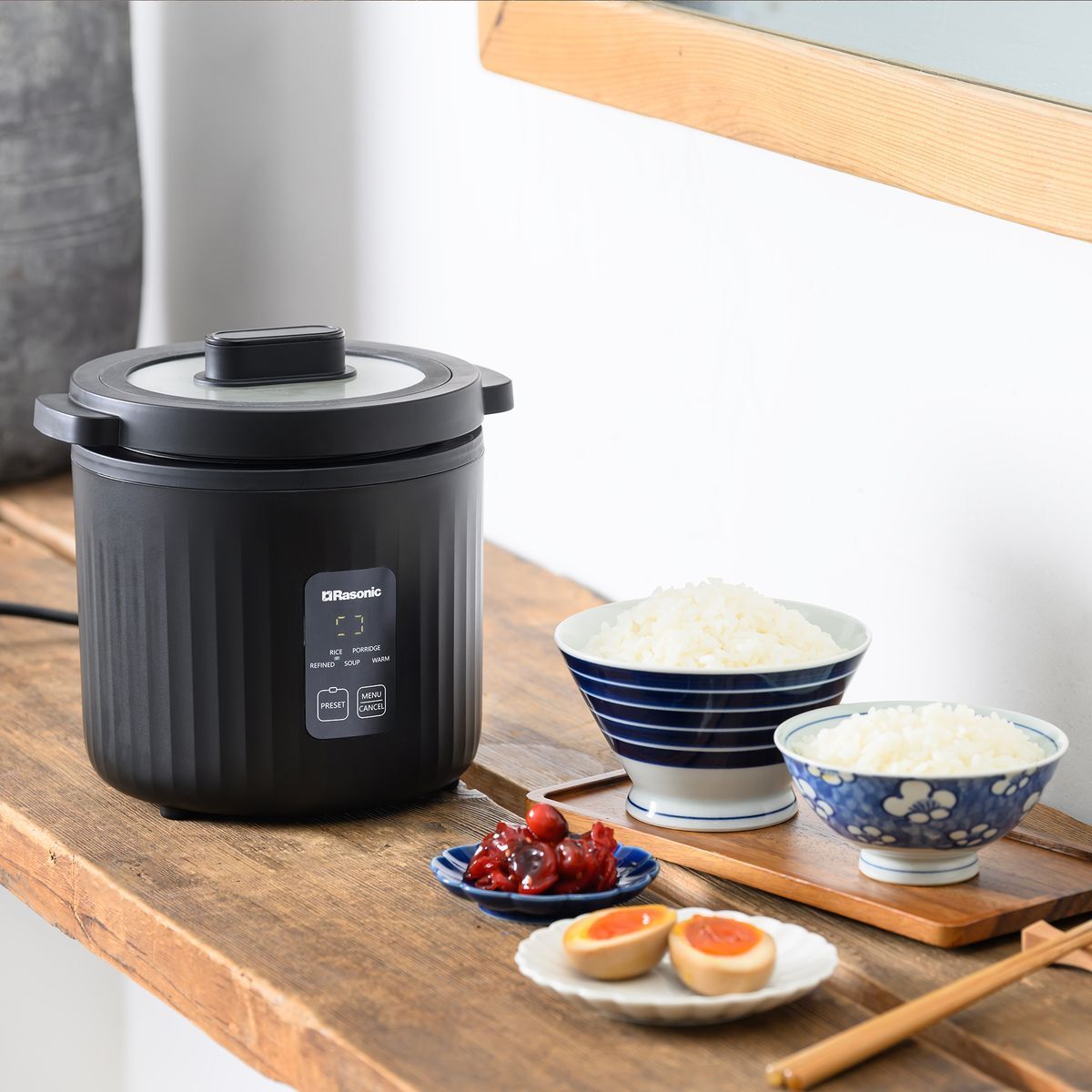 Rasonic | RRC-T27B Mini Rice Cooker (0.27L) 【Hong Kong Licensed ...