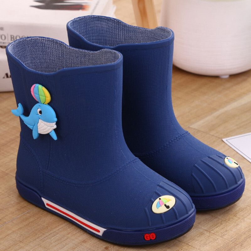 防滑雨鞋雨靴【8深藍【無絨款，單鞋】內長15-20碼】【下單後聯絡客服確認發貨尺碼】#F284004060